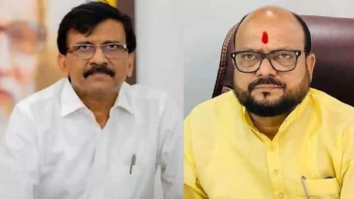 जळगावात राऊत गुलाबराव पाटील आमने-सामने, सभेआधीच शब्दांचा सामना रंगला जळगावात राऊत गुलाबराव पाटील आमने-सामने, सभेआधीच शब्दांचा सामना रंगला