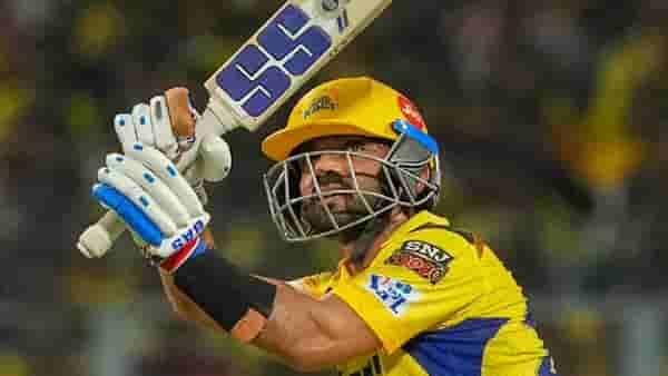 KKR vs CSK 2023 : Ajinkya Rahane च्या बॅटमधून निघालेल्या त्या एका शॉटने दिग्गज झाले थक्क, VIDEO Viral