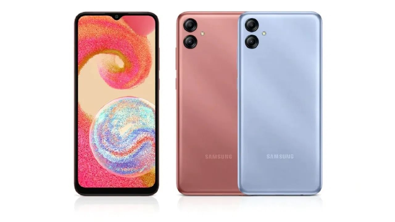 Samsung Galaxy F04 : हा सर्वात कमी किमतीत बाजारात उपलब्ध असलेल्या सर्वोत्तम फोनपैकी एक आहे. या फोनची किंमत 9,249 आहे. यात 6.5 इंचाचा डिस्प्ले आहे. याच्या मागील बाजूस ट्रिपल कॅमेरा सेटअप देण्यात आला आहे. बॅटरी क्षमता 5,000mAh आहे.