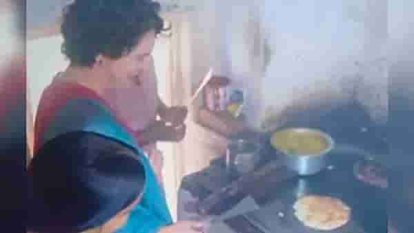Priyanka Gandhi | कर्नाटक निवडणूक प्रचारादरम्यान प्रियांका गांधींनी स्वतः हॉटेलमध्ये बनवला डोसा, दाखवली अनोखी स्टाइल, व्हिडिओ पाहून...