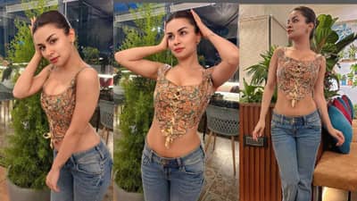 टिचभर रुमालापेक्षाही छोट्या टॉपमध्ये दिसली अभिनेत्री; इंटरनेटवर जाळ अन् धूर संगाटच