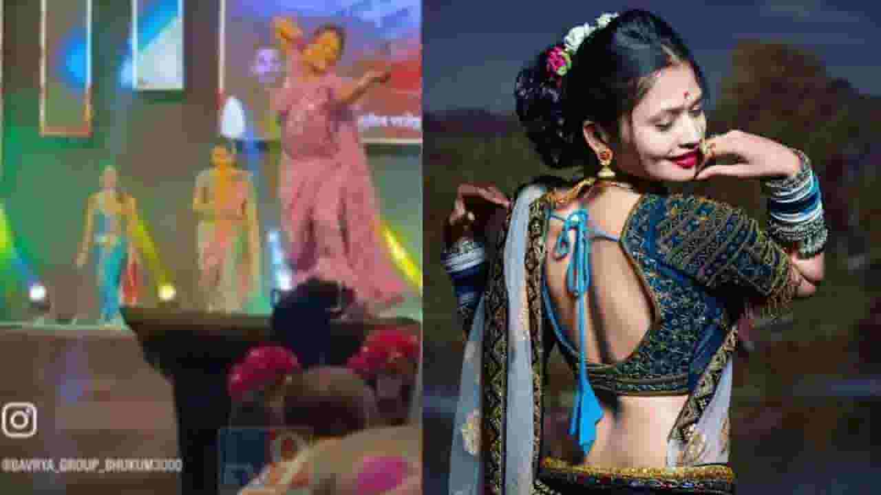 गौतमी पाटीलच्या लावणीला कुणीच आलं नाही?, लावणीला फक्त एकट्या बैलाची हजेरी गौतमी पाटीलच्या लावणीला कुणीच आलं नाही?, लावणीला फक्त एकट्या बैलाची हजेरी