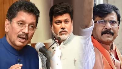 बाहेरची लोकं म्हणजे कोण हे आधी दलालांनी आमच्याकडून जाणून घ्यावं, राऊत यांचा शिंदे गटाच्या दोन मंत्र्यांवर पलटवार