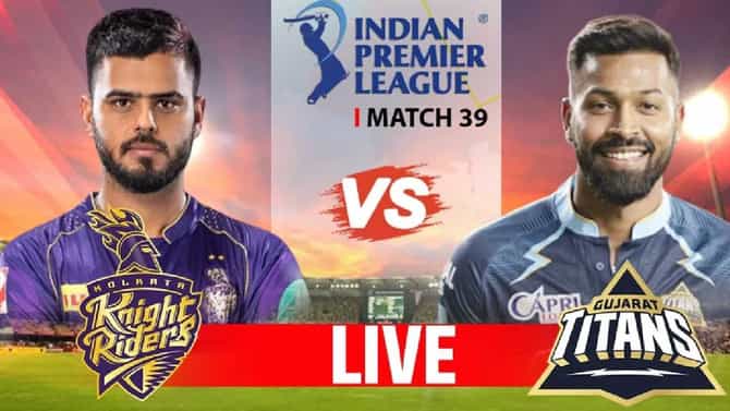 KKR vs GT Highlights : विजय शंकरची चाबूक बॅटिंग, 6,6,6,6,6 एकट्याने मॅच संपवली, KKR वर मोठा विजय
