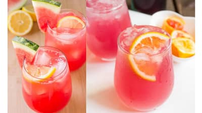 वॉटरमेलन लेमोनेड घरच्या घरीच कसं बनवायचं?