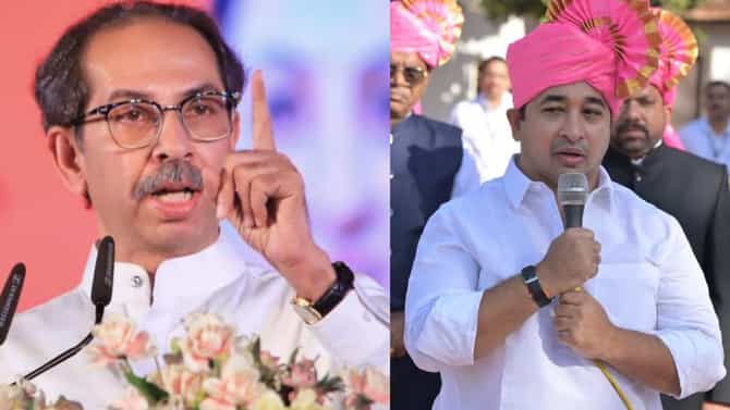 उद्धव ठाकरे यांचं धर्मांतर झालंय, लव्ह जिहाद झालाय; नितेश राणे यांची जीभ घसरली