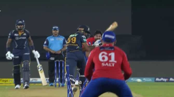 Ishant sharma IPL 2023 : गायब होता, परतला, तो वादळ बनून, इशांतचा एकच बॉल पण एकदम कडक, VIDEO