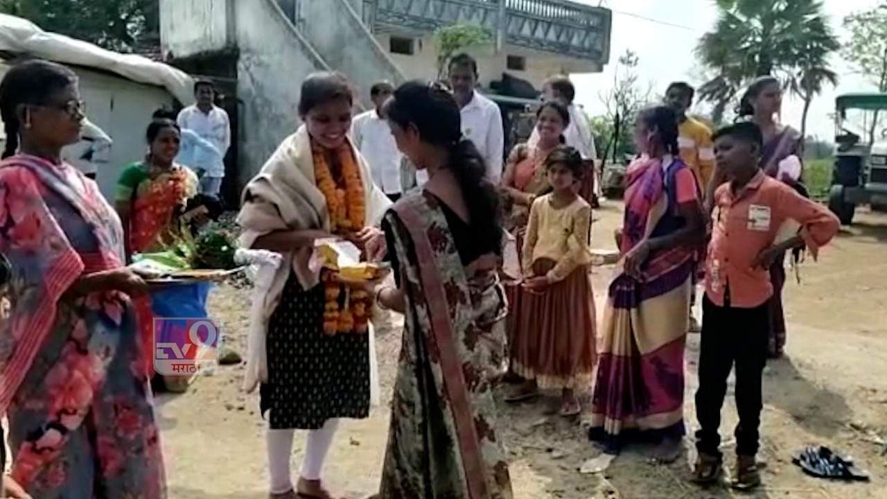 लहान असताना टीव्ही पाहण्यासाठी घरोघरी फिरायची, आता पांढरवाणीतील लेक