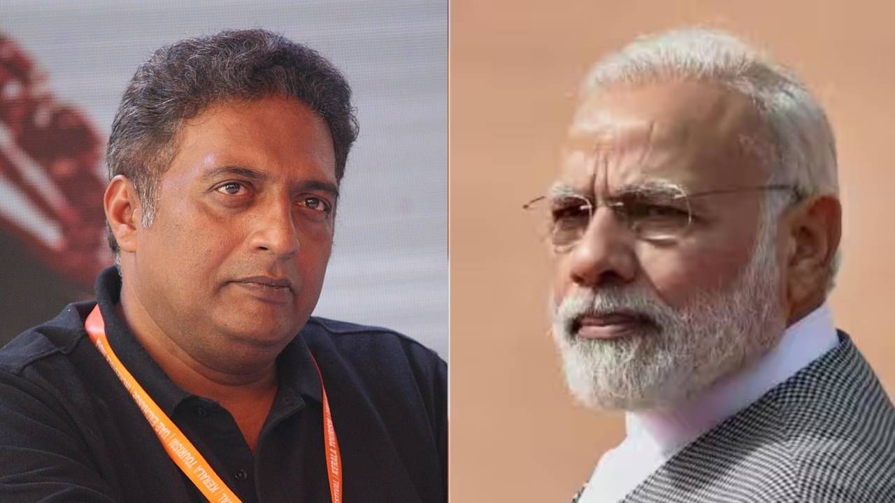 Prakash Raj | 'सिंघम'च्या जयकांत शिक्रेनं हिटलरशी केली पंतप्रधान मोदींची; फोटो शेअर करत म्हणाले..