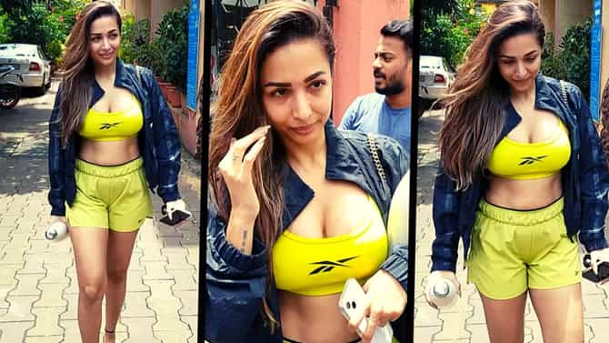 Malaika Arora : मलायका अरोरा हिचा मुंबईतील तो व्हिडीओ होतोय तुफान व्हायरल, पाहा Video