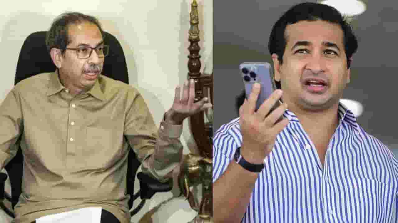 उद्धव ठाकरे यांचा नेमका धर्म कोणता?, 'त्या' बॅनरवरून नितेश राणे यांचा घणाघात