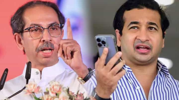उद्धव ठाकरे हे सर्वात मोठे दलाल; त्यामुळेच ते स्वतःच्या घराची चूल पेटवण्यासाठी... ; नितेश राणेंची टीका उद्धव ठाकरे हे सर्वात मोठे दलाल; त्यामुळेच ते स्वतःच्या घराची चूल पेटवण्यासाठी... ; नितेश राणेंची टीका
