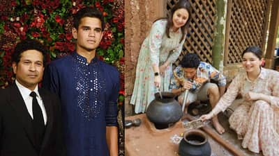 सचिनने फुंकणीने चूल पेटवली; नेटकरी म्हणतात, जंतर मंतरवरील पहिलवानांच्या आंदोलनाकडे...