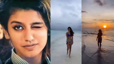 दिलखेच अदांमुळे एका रात्रीत प्रसिद्ध झालेली ही मुलगी आठवतेय का, समुद्र किनारी काय करतेय व्हिडीओत पाहाच