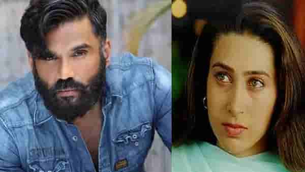 karisma kapoor हिच्यासोबत सुनील शेट्टी याने असं काय केलं ज्यामुळे पोलीस बोलावण्याची आली वेळ!
