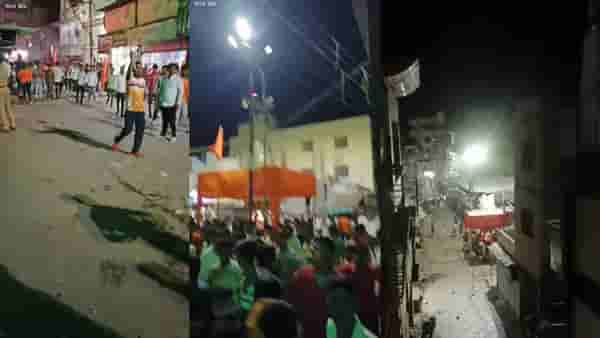 मिरवणुकीवरील दगडफेकीनंतर शेगावमध्ये दोन गटात राडा; तर अकोल्यात इंटरनेट सेवा बंद