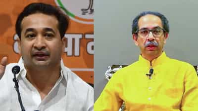 उद्धव ठाकरे-केजरीवाल भेटीवरून नितेश राणेंची टीका, ‘काल राजकारणातली राखी सावंत…!’