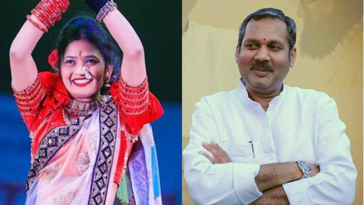 गौतमी पाटील हिने घेतली छत्रपती उदयनराजे भोसले यांची भेट, दिलं 'हे' खास गिफ्ट गौतमी पाटील हिने घेतली छत्रपती उदयनराजे भोसले यांची भेट, दिलं 'हे' खास गिफ्ट