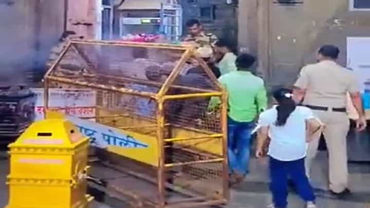 त्र्यंबकेश्वर मंदिरात नेमकं काय घडलं? पोलिसांनी काय कारवाई केली? त्र्यंबकेश्वर मंदिरात नेमकं काय घडलं? पोलिसांनी काय कारवाई केली?