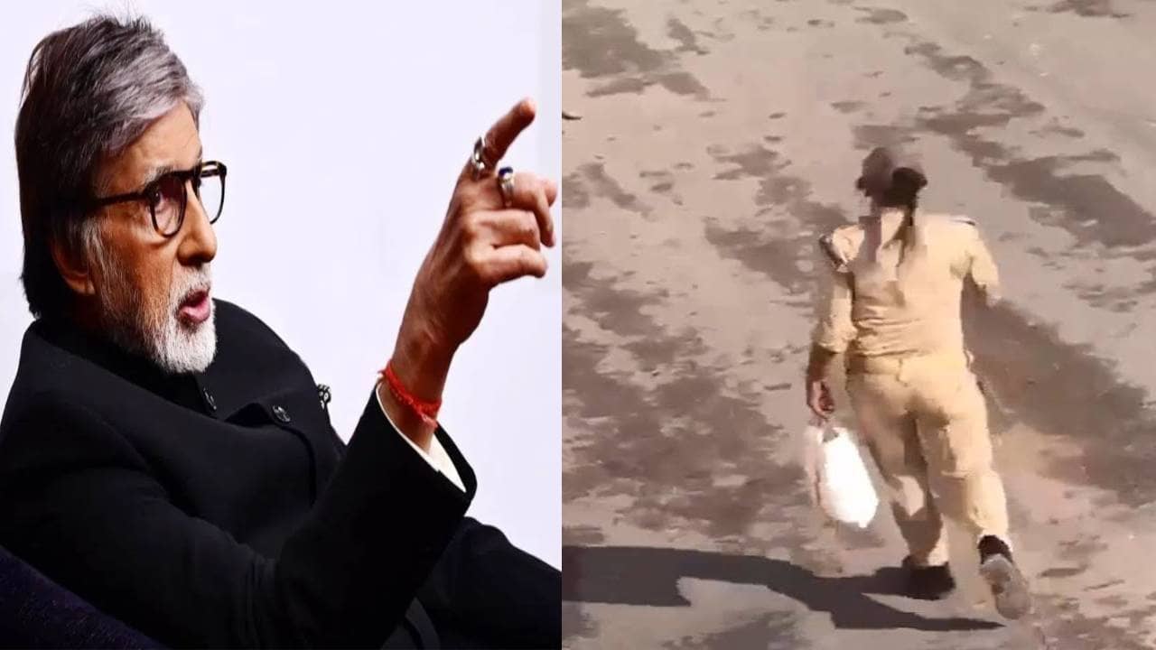 तळपत्या उन्हात गारव्यासाठी तो स्वत:सोबत घेऊन फिरतोय केसांचा फॅन ... बिग बींनीही शेअर केला मजेशीर व्हिडीओ