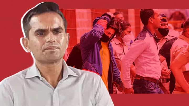 समीर वानखेडे यांचं निलंबन होणार? सीबीआय कार्यालयात जाण्याआधी म्हणाले... समीर वानखेडे यांचं निलंबन होणार? सीबीआय कार्यालयात जाण्याआधी म्हणाले...