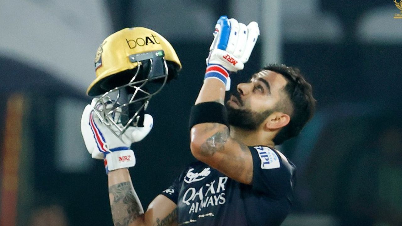 Virat Kohli : विराट कोहलीने वादळी शतकासह आयपीएलमध्ये रचला इतिहास