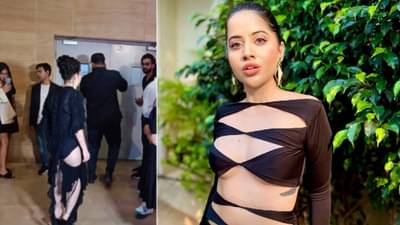 Uorfi Javed | कुत्र्याने फाडले उर्फी जावेद हिचे कपडे? थेट फाटक्या कपड्यात अभिनेत्री, नेटकरी म्हणाले