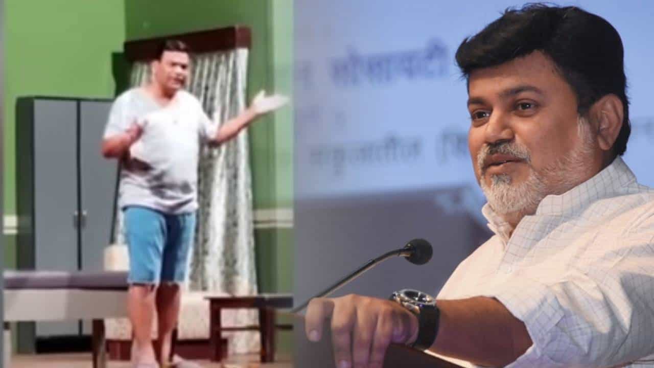 रत्नागिरीच्या नाट्यगृहातील दुरावस्थेवर भरत जाधव यांची नाराजी, उदय सामंत म्हणाले....