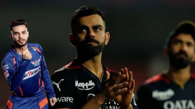 RCB Disqualify : आरसीबी प्लेऑफच्या शर्यतीतून बाद झाल्यानंतर नवीन उल हकनं विराटला पुन्हा डिवचलं, अशी ठेवली इन्स्टास्टोरी Watch Video