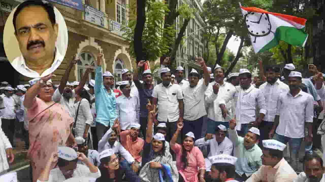 'राष्ट्रवादीचं आंदोलन म्हणजे तमाशा', भाजप नेत्याची टीका