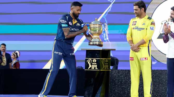 IPL 2023 CSK vs GT : क्वॉलिफायर सामन्यापूर्वी हार्दिक पांड्याने धोनीबाबत केलं असं वक्तव्य, Video Viral