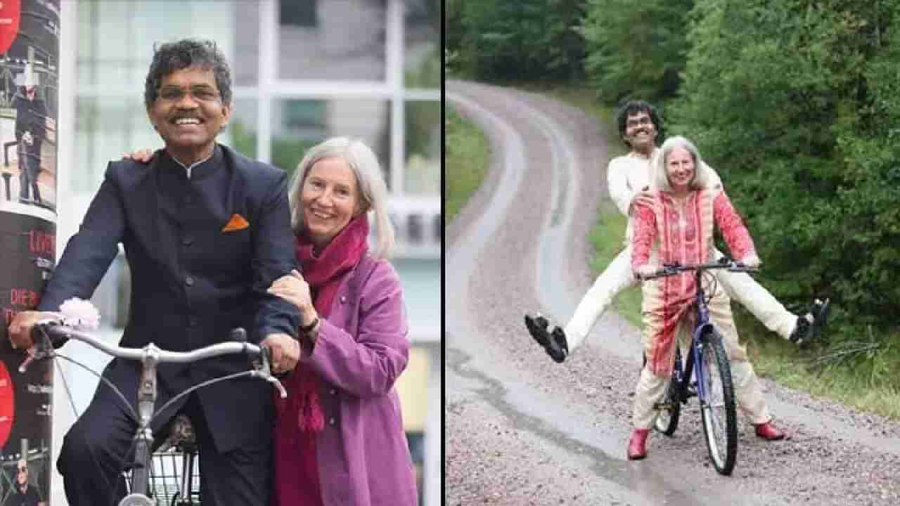 Bicycle Love Story : या प्रेमापुढे अवघे जग तोकडे! पत्नीला भेटण्यासाठी भारतातून सायकलने युरोप गाठले
