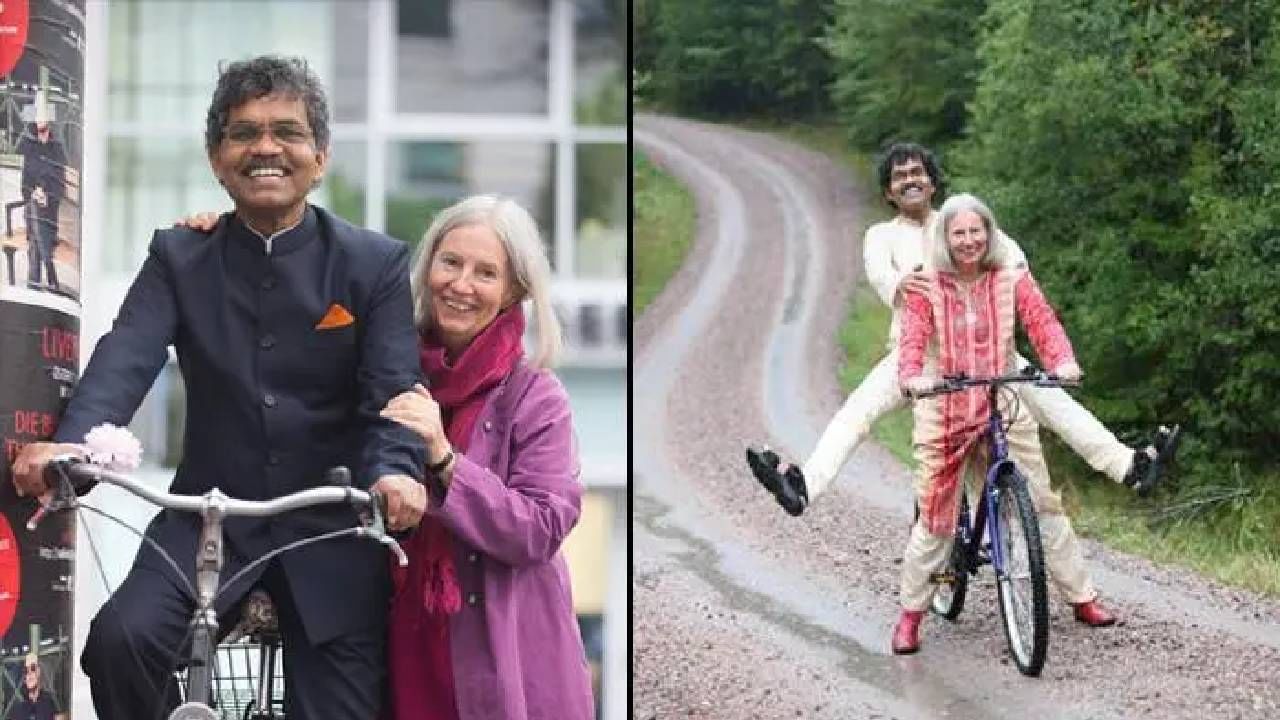 Bicycle Love Story : या प्रेमापुढे अवघे जग तोकडे! पत्नीला भेटण्यासाठी भारतातून सायकलने युरोप गाठले