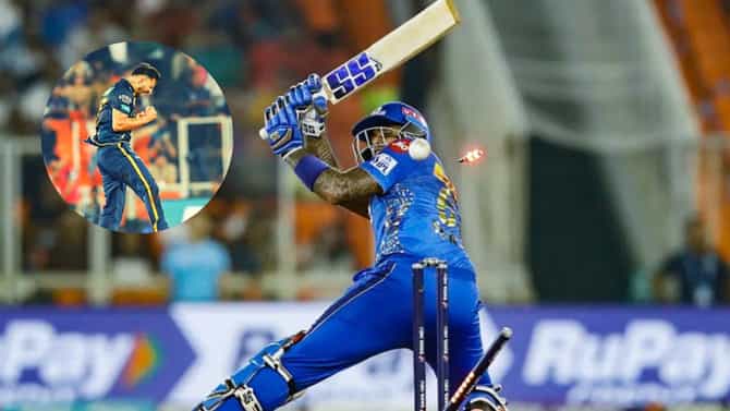Suryakumar Yadav : सूर्यकुमार यादवची ताकदच ठरतेय त्याची कमजोरी, अंदाच चुकला अन् दांड्या उडाल्या, पाहा Video