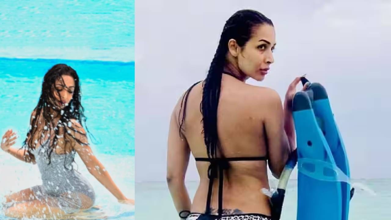 Malaika Arora | 49 व्या वयात मलायका अरोरा हिचा स्विमिंग पूलमध्ये जलवा, अभिनेत्रीच्या 'त्या' व्हिडीओमुळे वाढला पारा