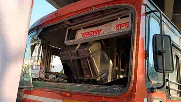धावत्या एसटी बसचे ब्रेक फेल, त्यानंतर घडलेला तो थरारक प्रसंग प्रवाशांच्या अंगावर शहारे आणणारा...