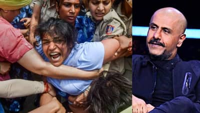 कुस्तीपटूंचं आंदोलन मोडून काढल्याप्रकरणी विशाल ददलानीचा संताप; म्हणाला नव्या महालाच्या भिंती आणखी..