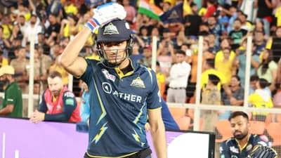 IPL 2023 GT vs CSK Final : अंतिम सामना पाहण्यासाठी साराची हजेरी, गुजरात टायटन्सला दिल से पाठिंबा!