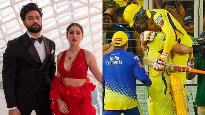 IPL 2023 | चेन्नई सुपरकिंग्सच्या विजयानंतर विकी कौशल - सारा अली खान का होतायत ट्रोल?