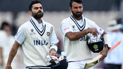 ICC WTC Final : रोहित शर्मा-विराट कोहली बसमधून फिरतात, चेतेश्वर पुजाराला विशेष कार, असं का?