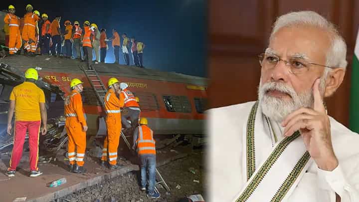 Train Accident | ओडिशामध्ये कोरोमंडल एक्स्प्रेसचा अपघात, पंतप्रधान नरेंद्र मोदी यांचं टि्वट Train Accident | ओडिशामध्ये कोरोमंडल एक्स्प्रेसचा अपघात, पंतप्रधान नरेंद्र मोदी यांचं टि्वट