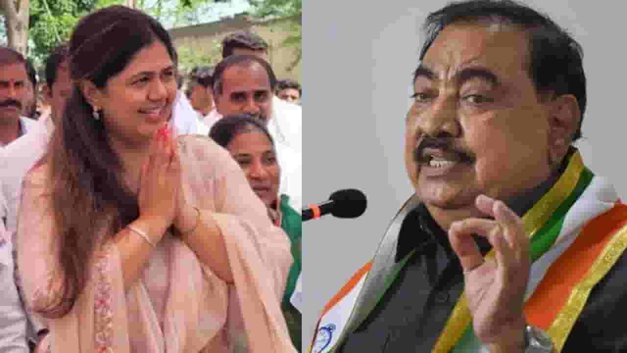 'एकनाथ खडसे यांना काही काम नाही, ते इकडे-तिकडे फिरतात', कुणाची टीका?