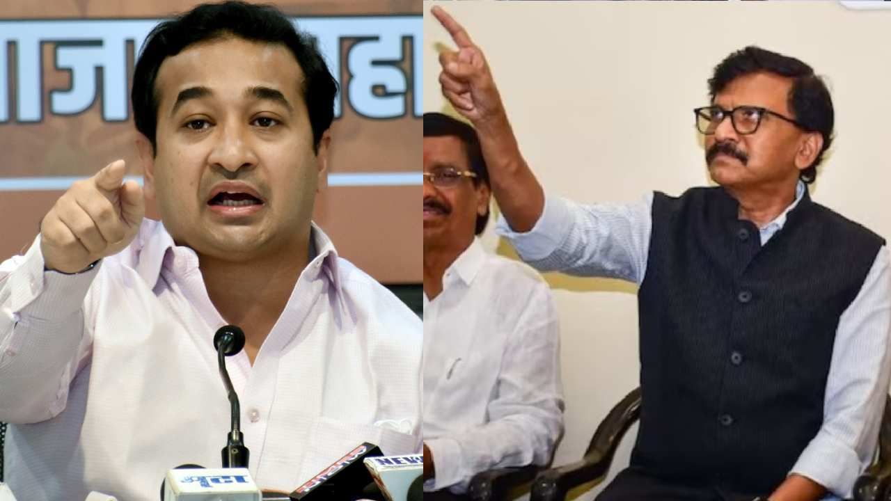 हिंदूत्व नाही तर, नेता खतरे में है!; संजय राऊत यांचा नितेश राणे यांच्यावर थेट निशाणा हिंदूत्व नाही तर, नेता खतरे में है!; संजय राऊत यांचा नितेश राणे यांच्यावर थेट निशाणा
