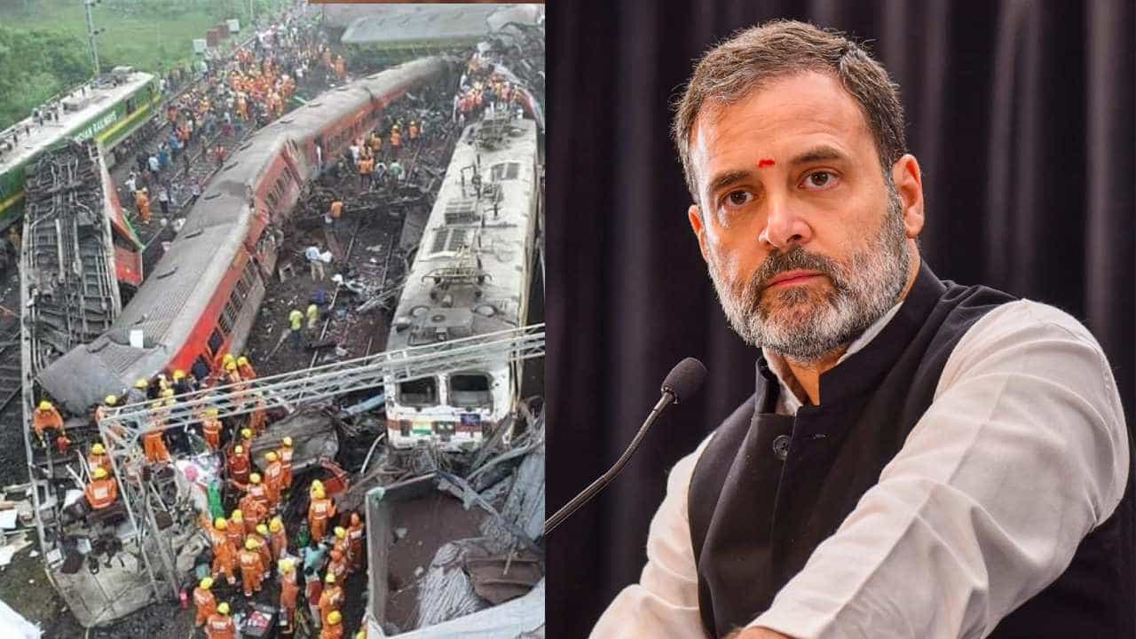 Coromandel Express Accident : काँग्रेसच्या काळातही रेल्वे अपघात झाला होता पण...-राहुल गांधी