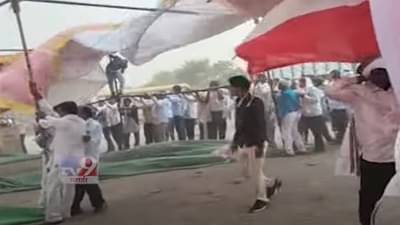 वादळी वाऱ्यामुळे मंडप उडू लागला अन्…., पूर्व मान्सून पावसानं कुठं घातलं थैमान