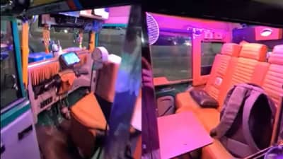 इतकी लक्झरी ऑटो रिक्षा कधी तुम्ही पाहिली आहे का ? सुविधा पाहून लोकं म्हणतात...