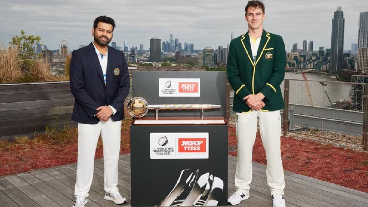 भारत आणि ऑस्ट्रेलिया यांच्यातील बहुप्रतिक्षित आयसीसी वर्ल्ड टेस्ट चॅम्पियनशिपच्या अंतिम सामन्याचे काउंटडाउन सुरू झाले आहे. हा सामना 7 ते 11 जून या कालावधीत होणार असून यासाठी काही तास उरले आहेत. (Photo : ICC Twitter)