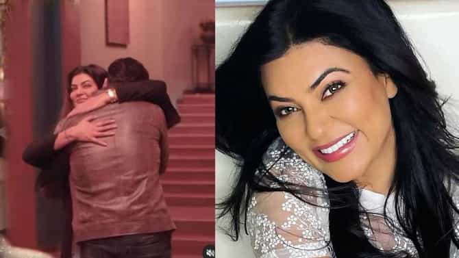 Sushmita Sen | चक्क या व्यक्तीला मिठी मारताना दिसली सुष्मिता सेन, ललित मोदी यांना धोका देत आहे अभिनेत्री? चर्चांना उधाण