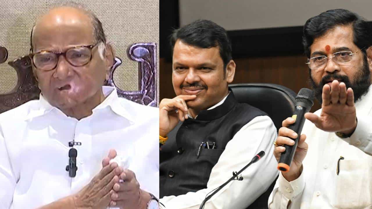 अनेक राज्यात भाजपविरोधी ट्रेंड, शरद पवारांच्या टीकेवर शिंदे-फडणवीस म्हणता, मोदी सरकार... अनेक राज्यात भाजपविरोधी ट्रेंड, शरद पवारांच्या टीकेवर शिंदे-फडणवीस म्हणता, मोदी सरकार...