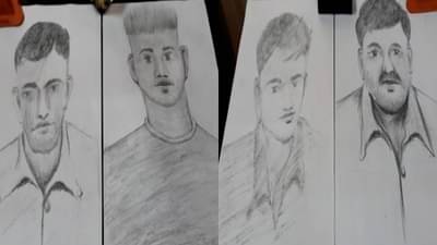 सांगली रिलायन्स ज्वेल्स दरोडा प्रकरण, चार संशयितांची रेखाचित्रे जारी